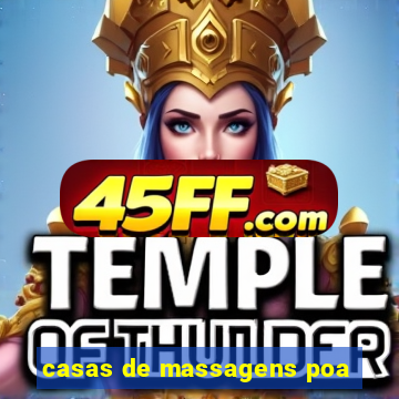 casas de massagens poa